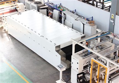 Μηχάνημα πρέσας διπλής ζώνης